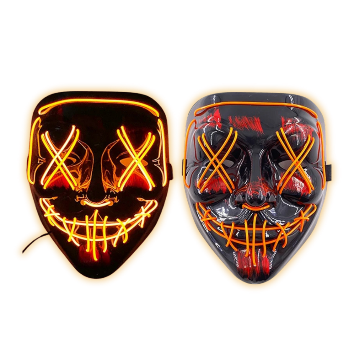 Masque LED Néon Purge